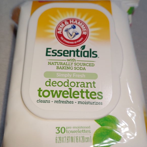3 Pk Arm and hammer Deodorant Towelettes - Picture 7 of 8